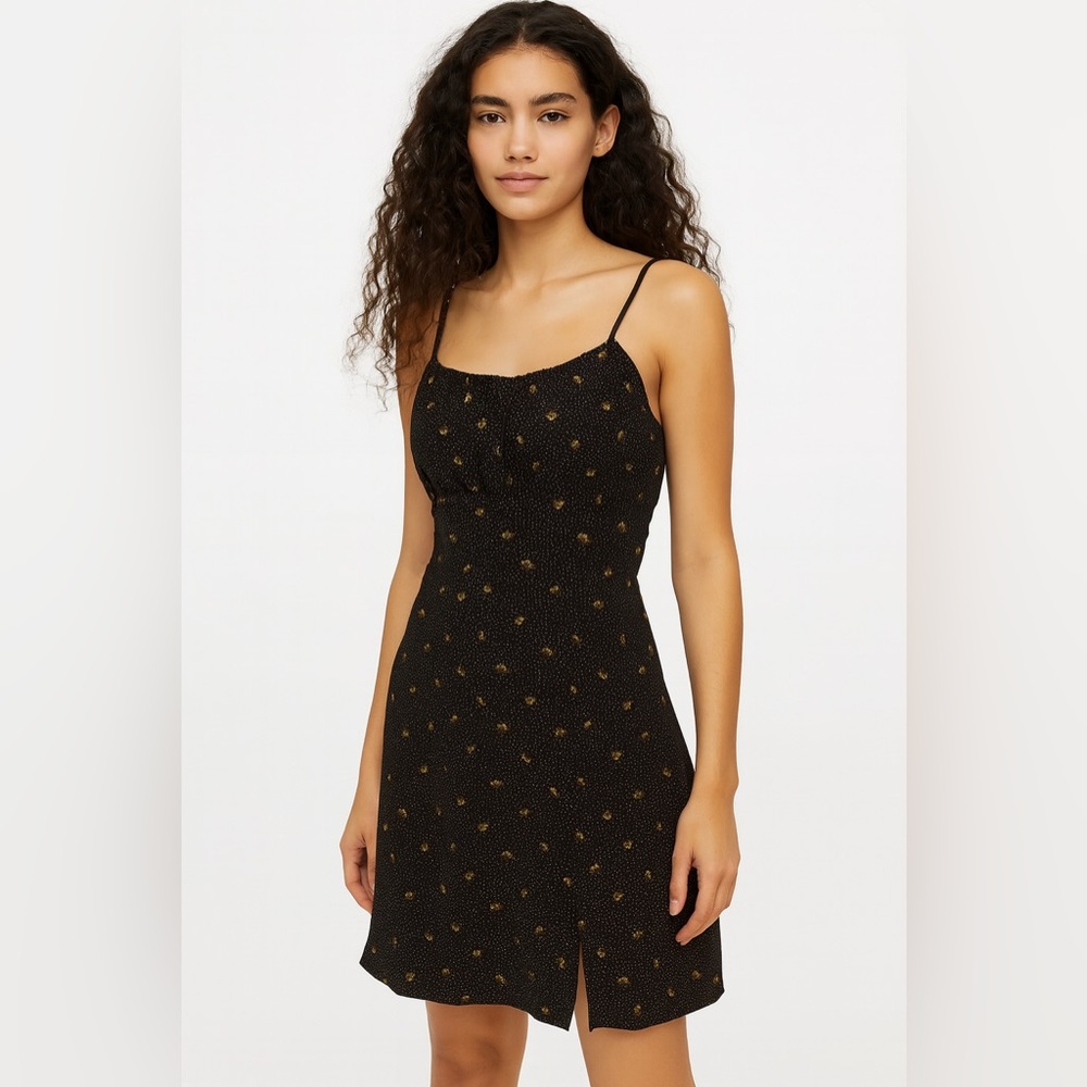 William B Speckled Pineapple 🍍 Mini Dress Women’s S Summer Spring